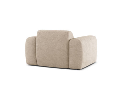 Sessel Bouclé Beige Molino — Detailansicht