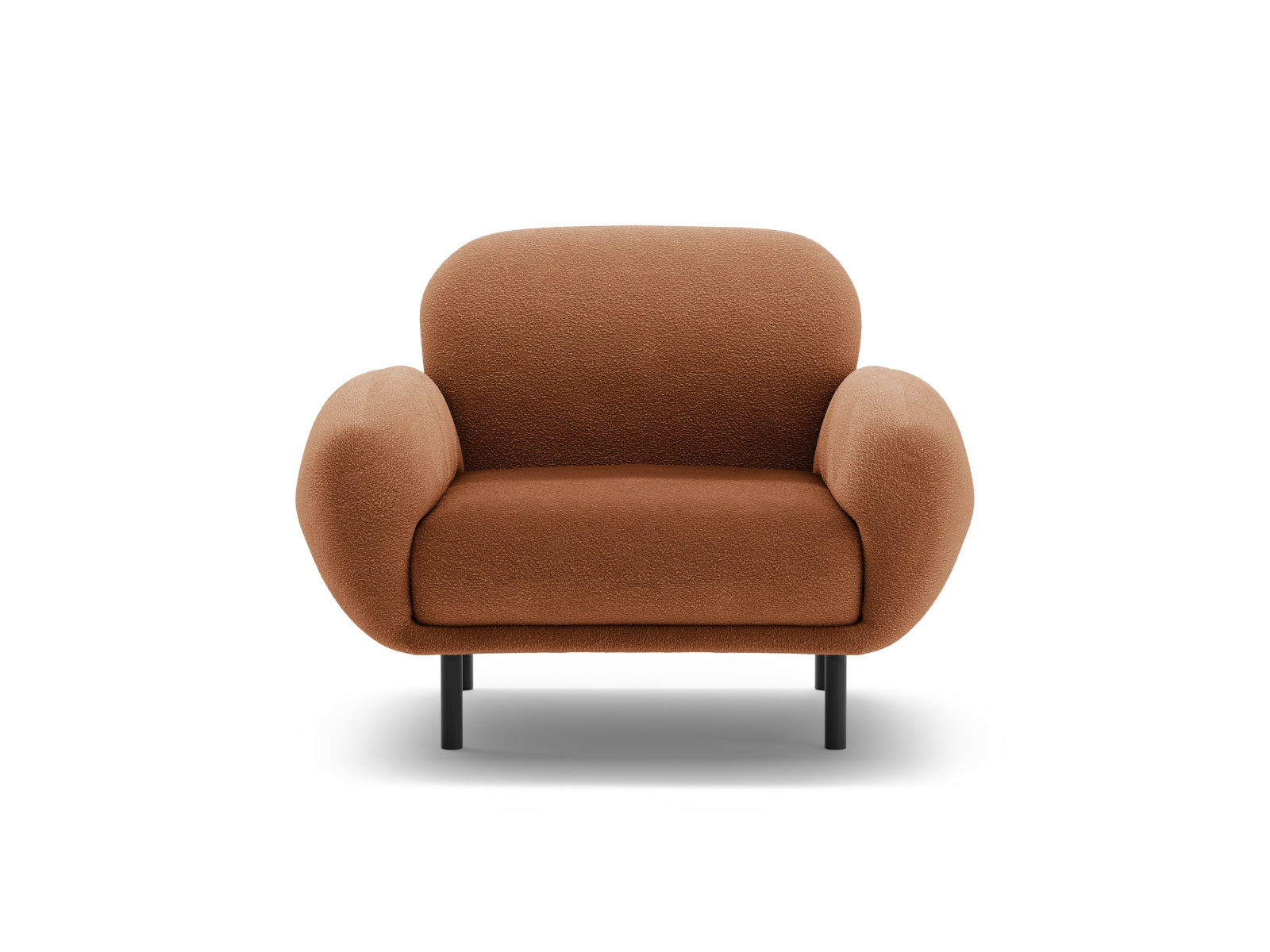 Poppy Armchair, 90x72 cm — Terracotta