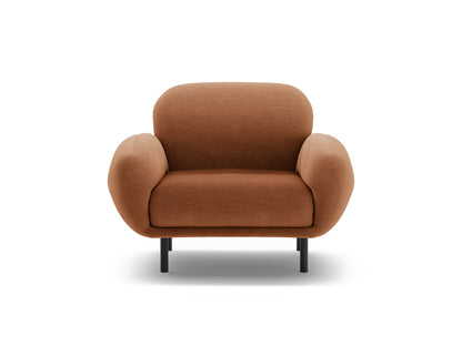 Sessel Bouclé Beige Poppy — Terracotta