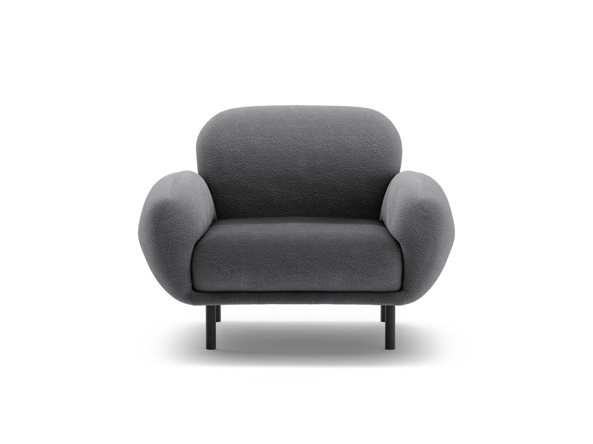 Poppy Armchair, 90x72 cm — Dark Grey