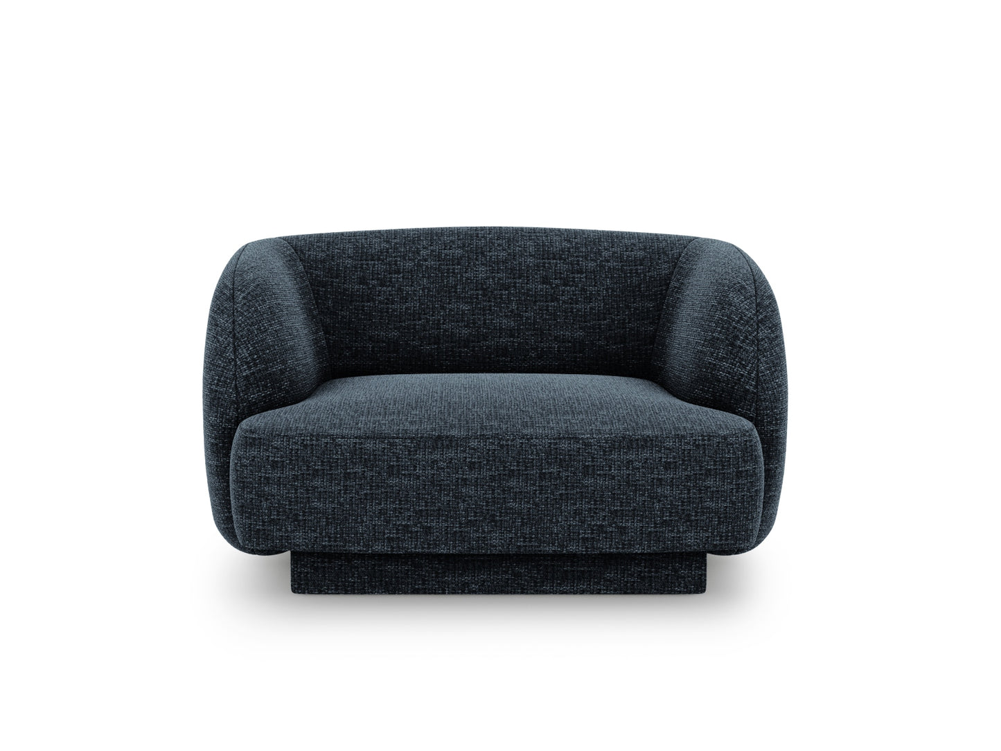 Sessel Chenille Beige Miley — Royal Blue