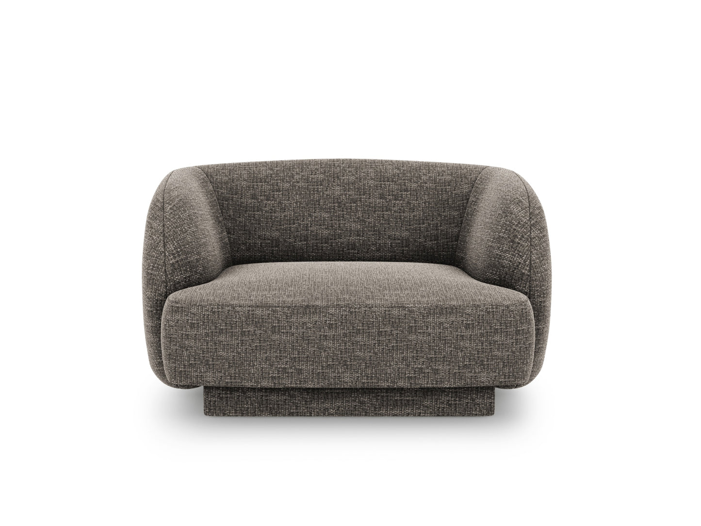Sessel Chenille Beige Miley — Grey