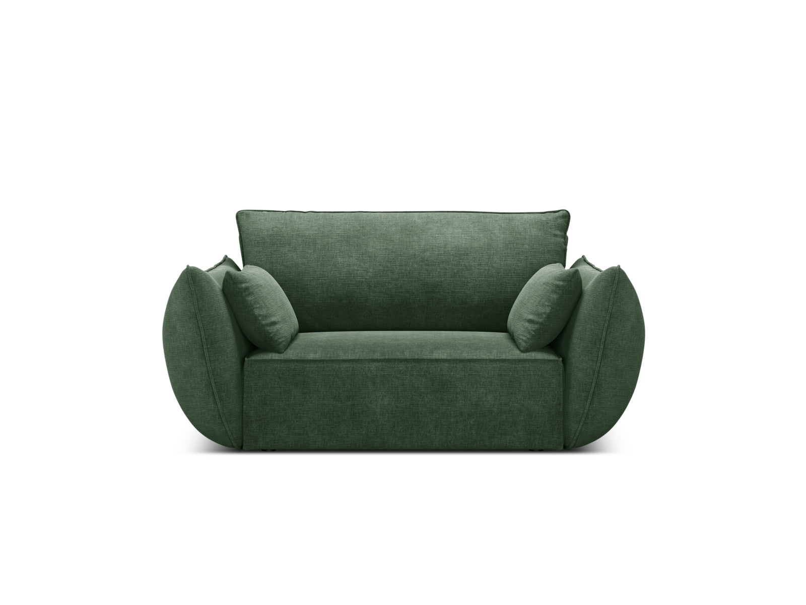 Kaelle Armchair, 128x110 cm — Bottle Green