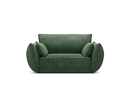 Sessel Chenille Beige Kaelle — Bottle Green