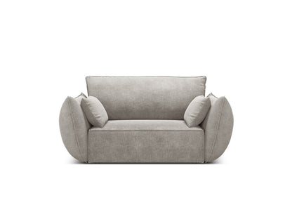 Sessel Chenille Beige Kaelle — Light Grey