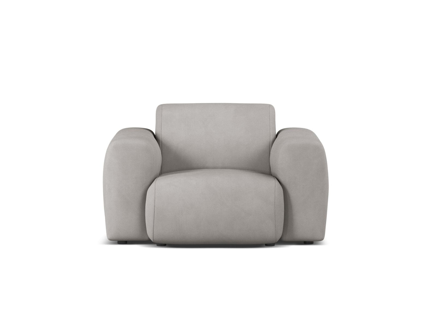 Sessel Chenille Beige Molino — Light Grey