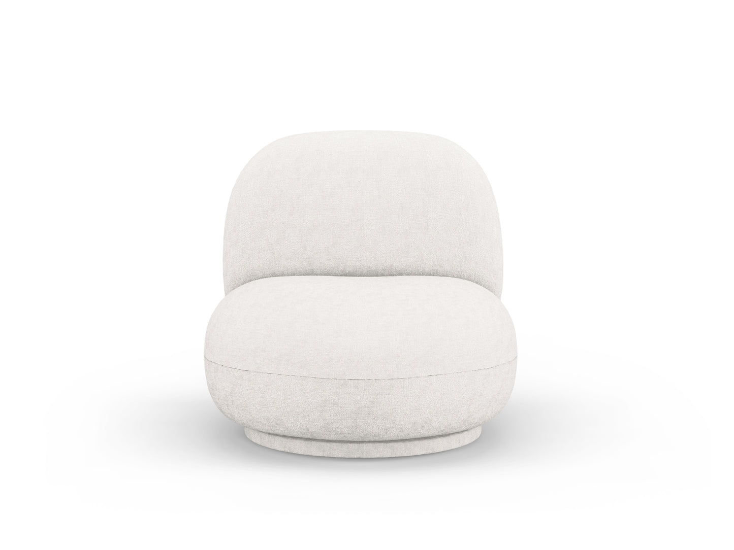 Sessel Chenille Cherrywood Chuck — Light Beige