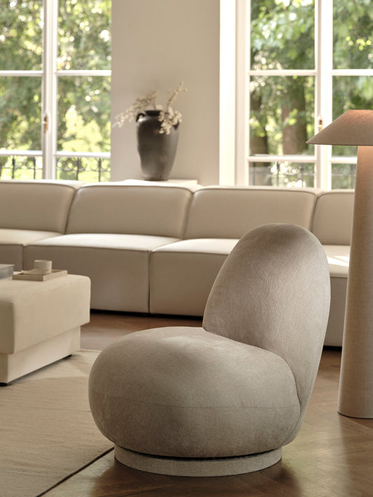Chuck Swivel Armchair, 78x77 cm