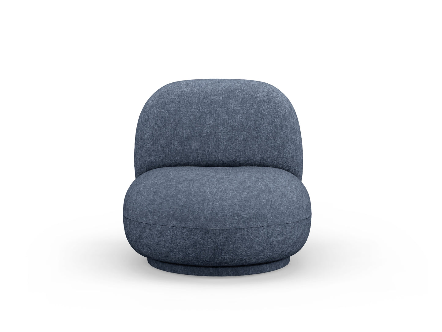 Sessel Chenille Cherrywood Chuck — Dark Blue