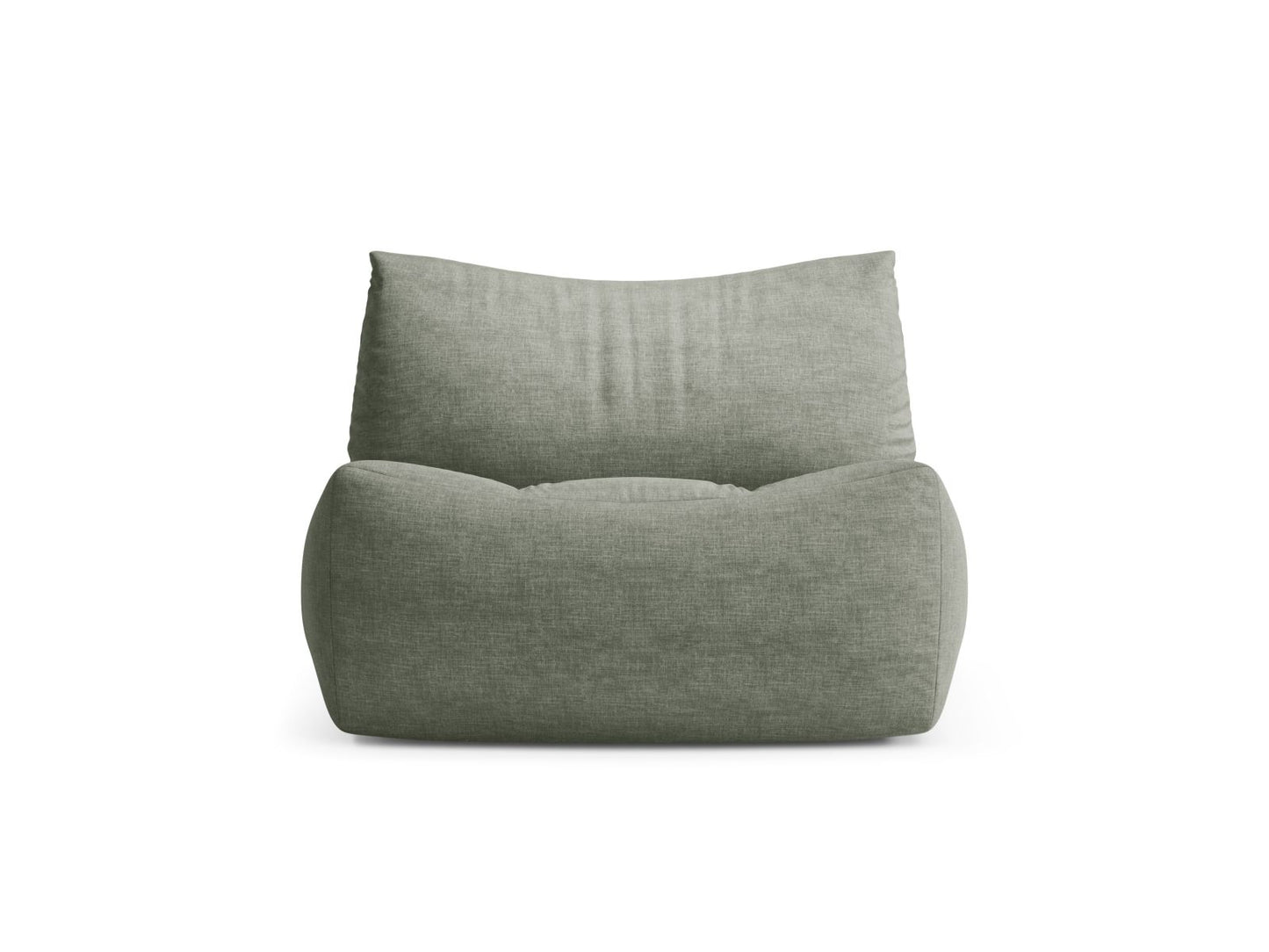 Sessel Strukturstoff Schwarz Tove — Moss Green