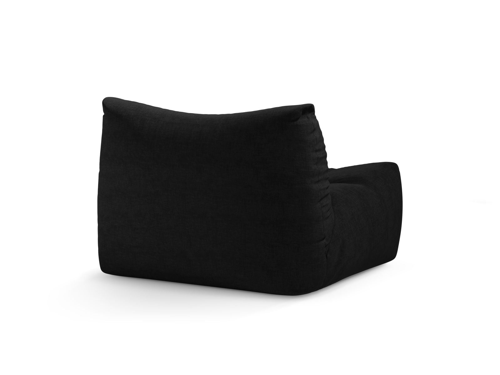 Sessel Strukturstoff Schwarz Tove — Maße und Details