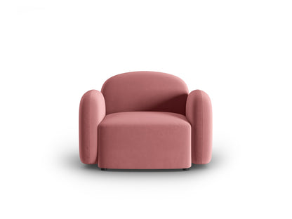 Sessel Samt Schwarz Blair — Flamingo