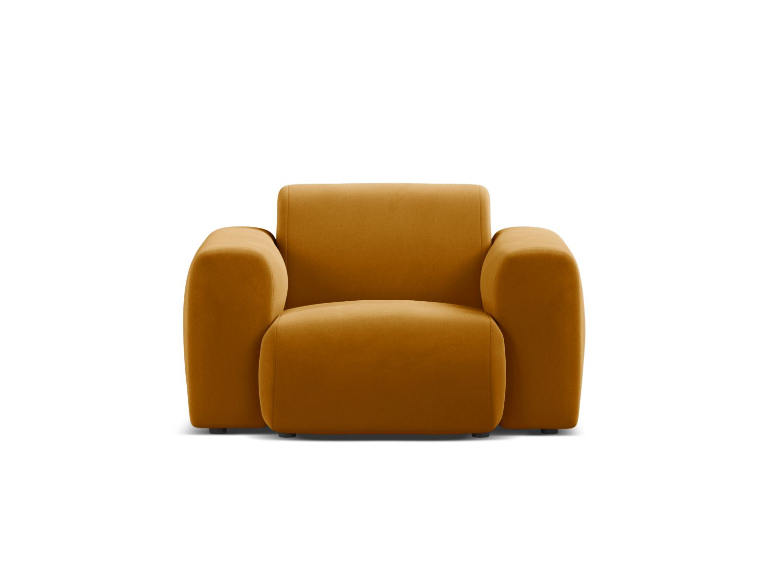 Molino Armchair, 108x100 cm — Yellow