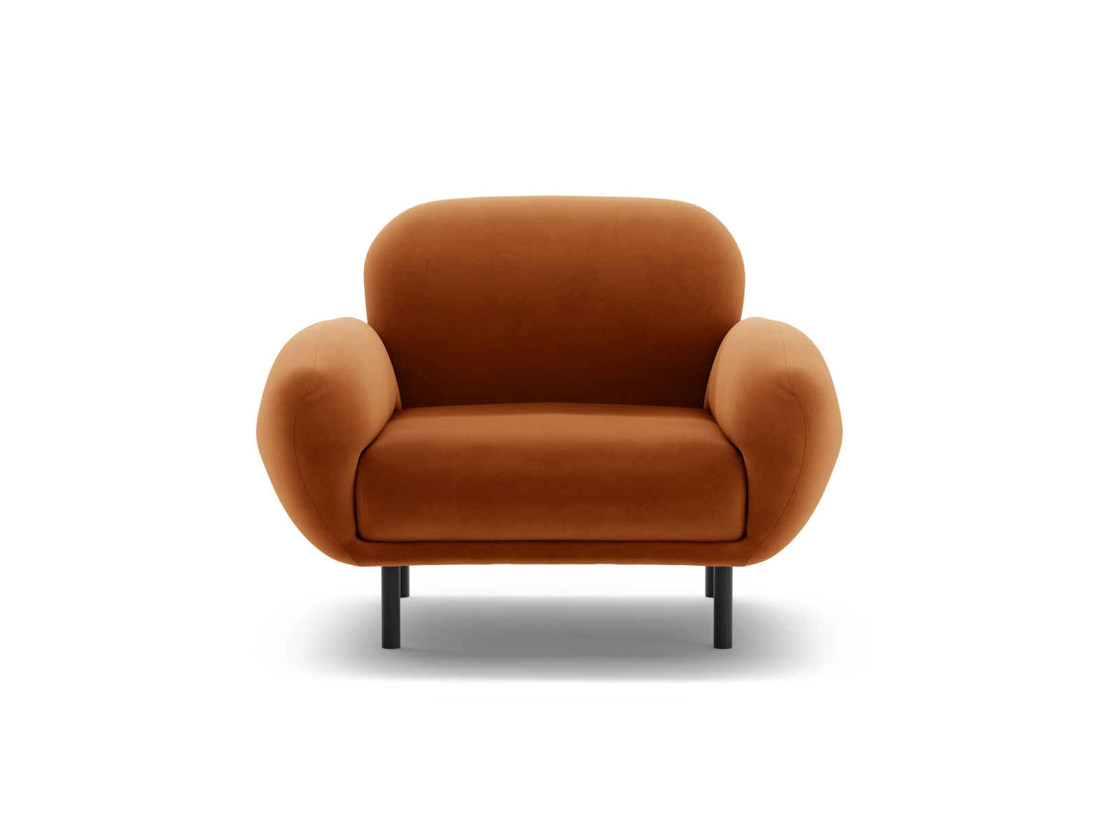 Poppy Armchair, 90x72 cm — Terracotta
