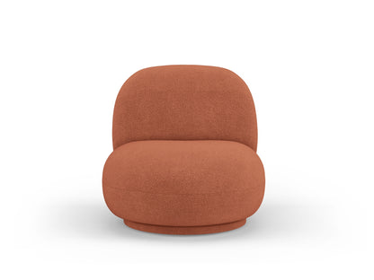 Sessel Bouclé Schwarz Chuck — Brick