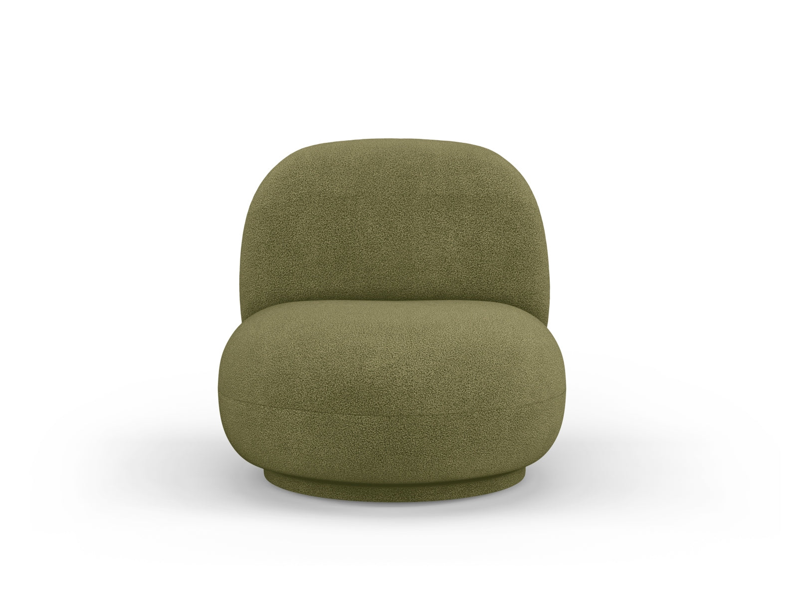 Chuck Swivel Armchair, 78x77 cm — Green