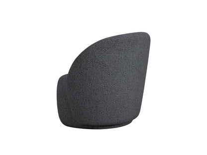 Sessel Strukturstoff Dark Grey Melange Corey — Detailansicht