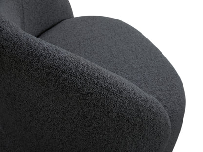 Sessel Strukturstoff Dark Grey Melange Corey — Ansicht 4