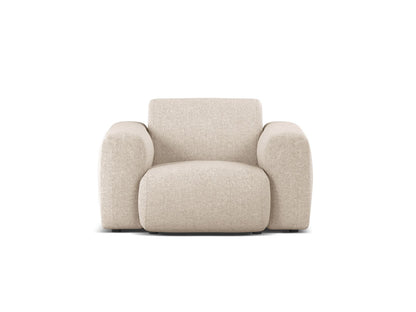 Sessel Chenille Anthrazit Molino — Light Beige