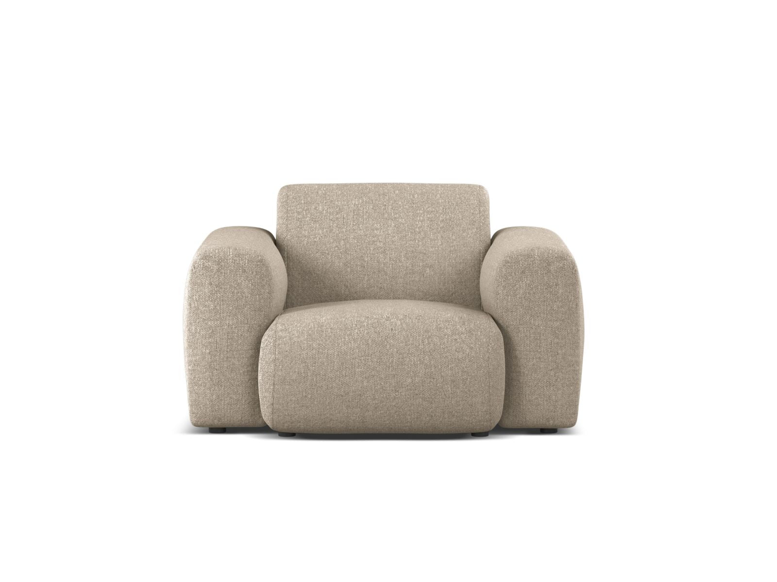 Molino Armchair, 108x100 cm — Dark Beige