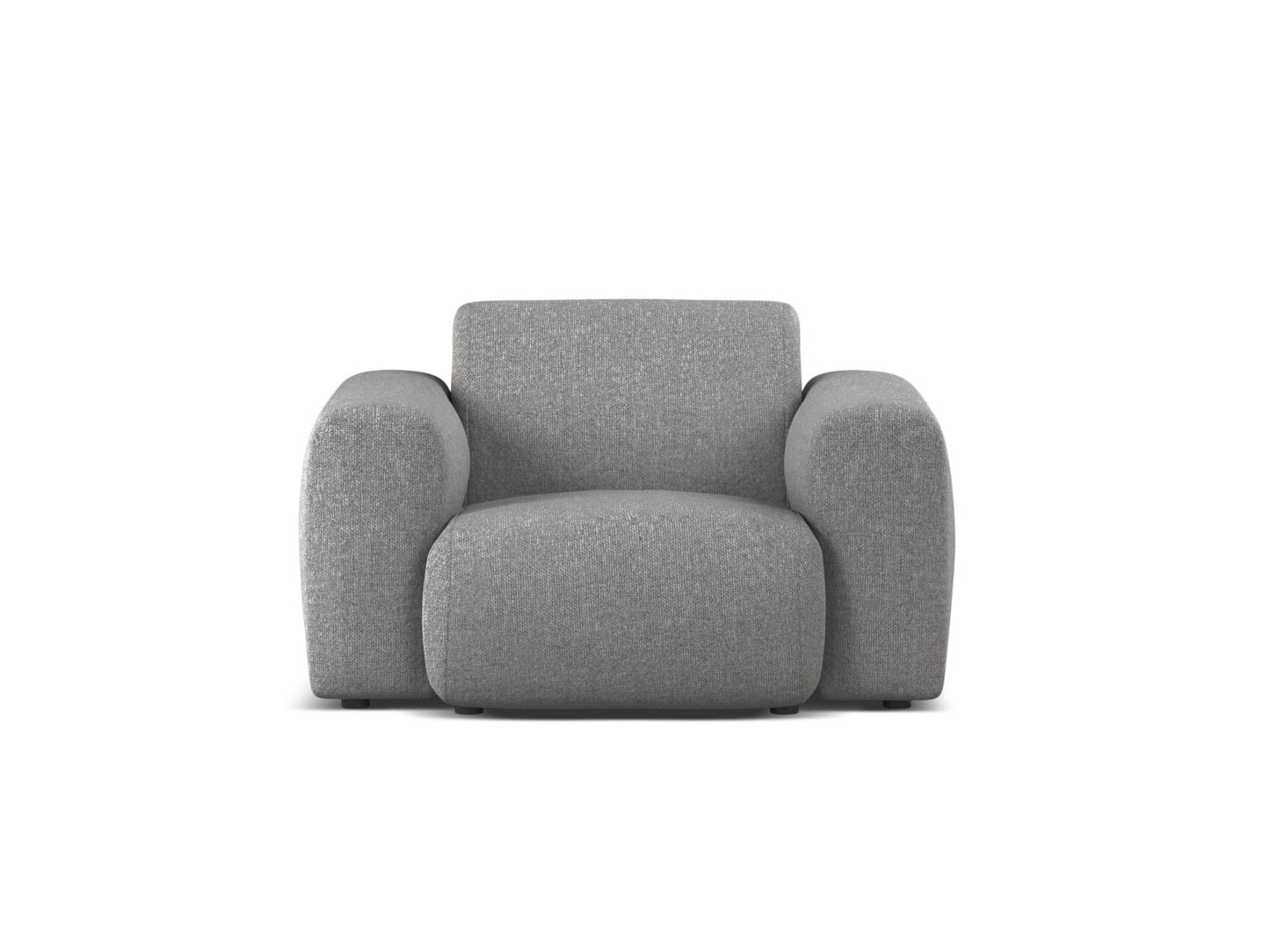 Sessel Chenille Anthrazit Molino — Light Grey
