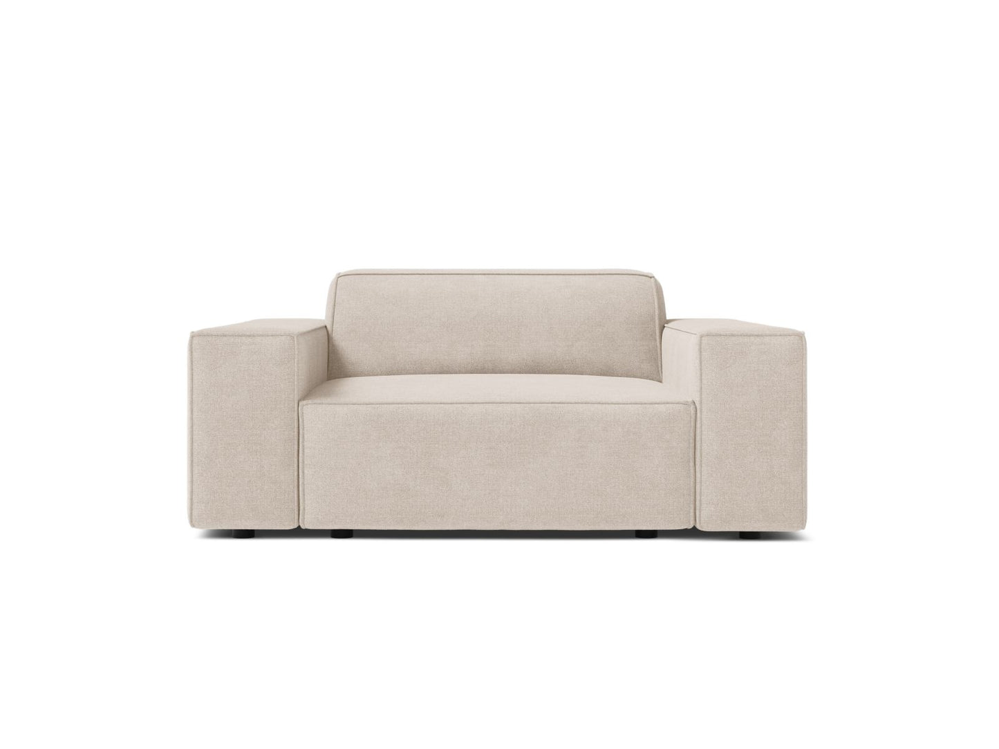 Sessel Strukturstoff Beige Jodie — Beige
