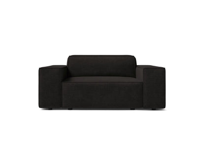 Sessel Strukturstoff Beige Jodie — Black