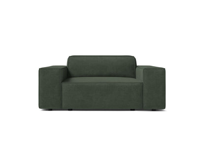 Sessel Strukturstoff Beige Jodie — Moss Green
