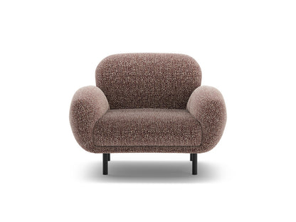 Sessel Chenille Braun Poppy — Brown