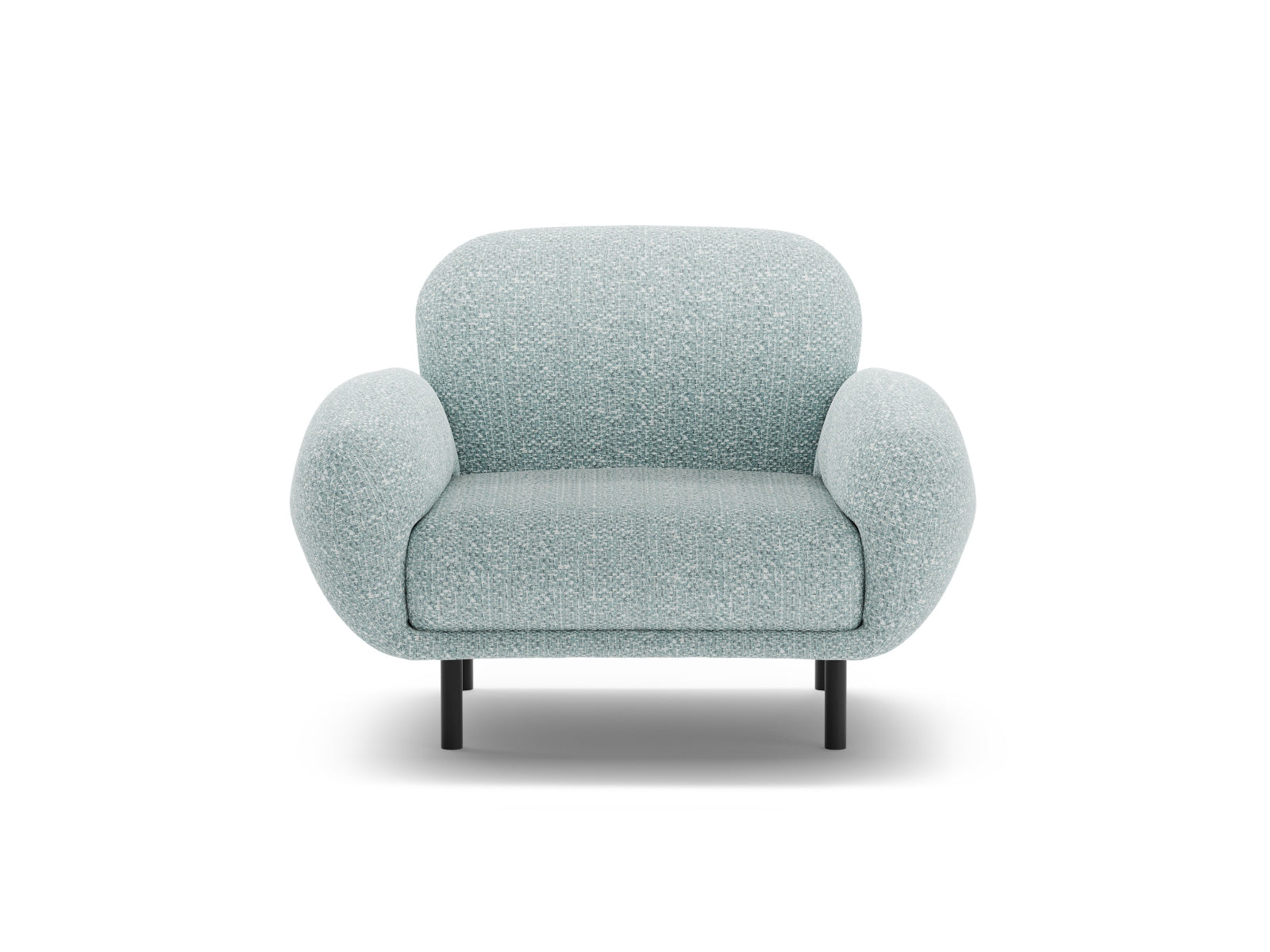 Poppy Armchair, 90x72 cm — Muted Blue