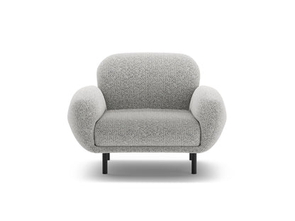 Sessel Chenille Braun Poppy — Grey