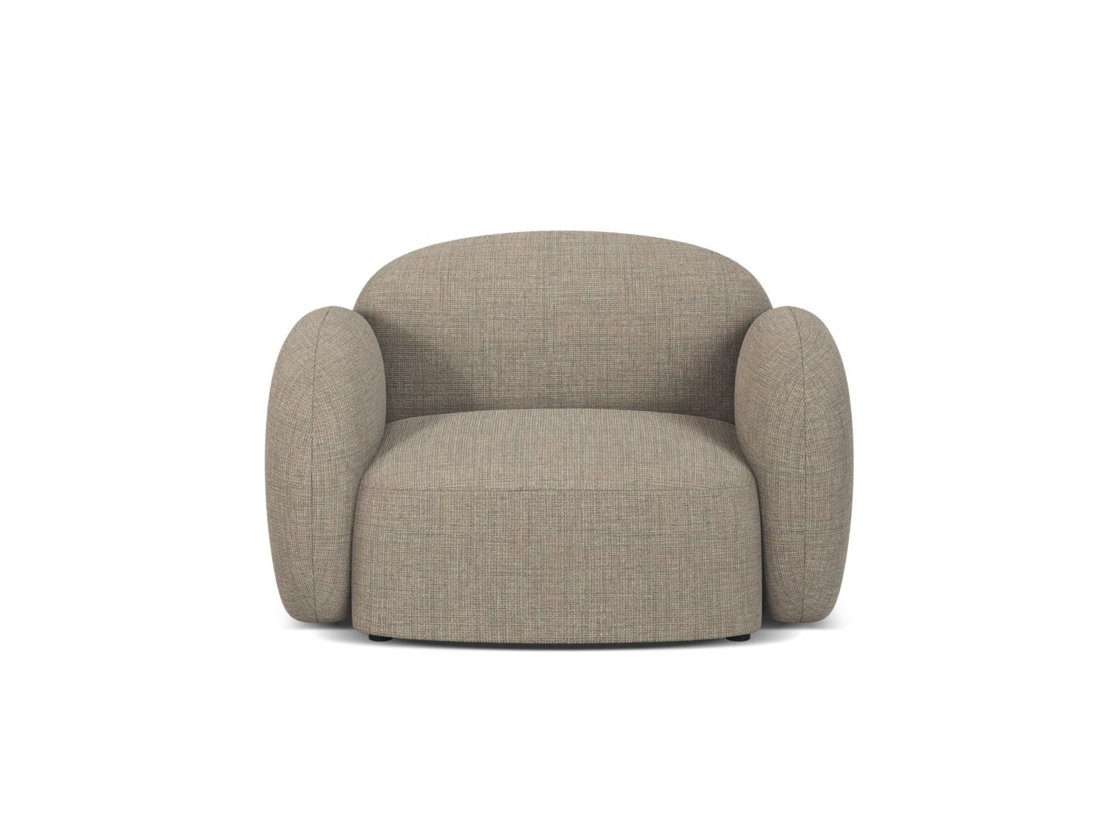 Blair Armchair, 119x95 cm — Grey Brown Melange