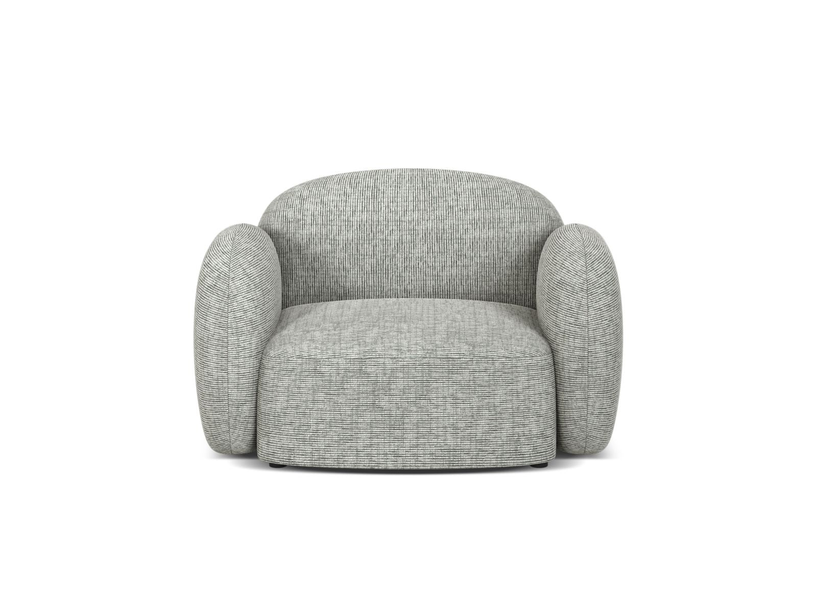 Blair Armchair, 119x95 cm — Warm grey