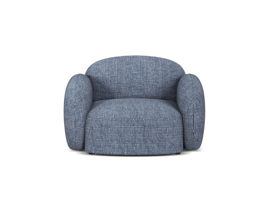 Blair Armchair, 119x95 cm — Blue Melange