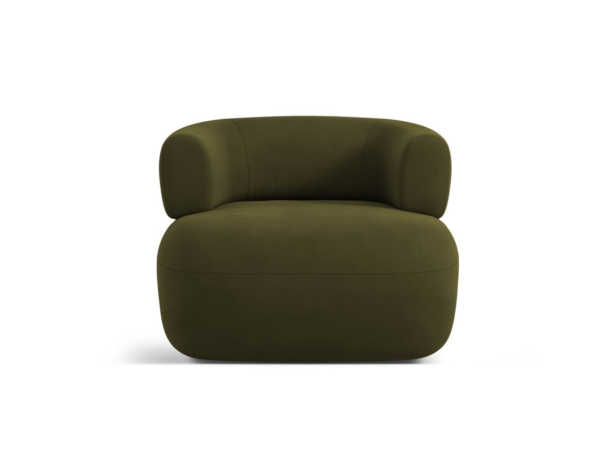 Jenny Armchair, 90x88 cm — Green