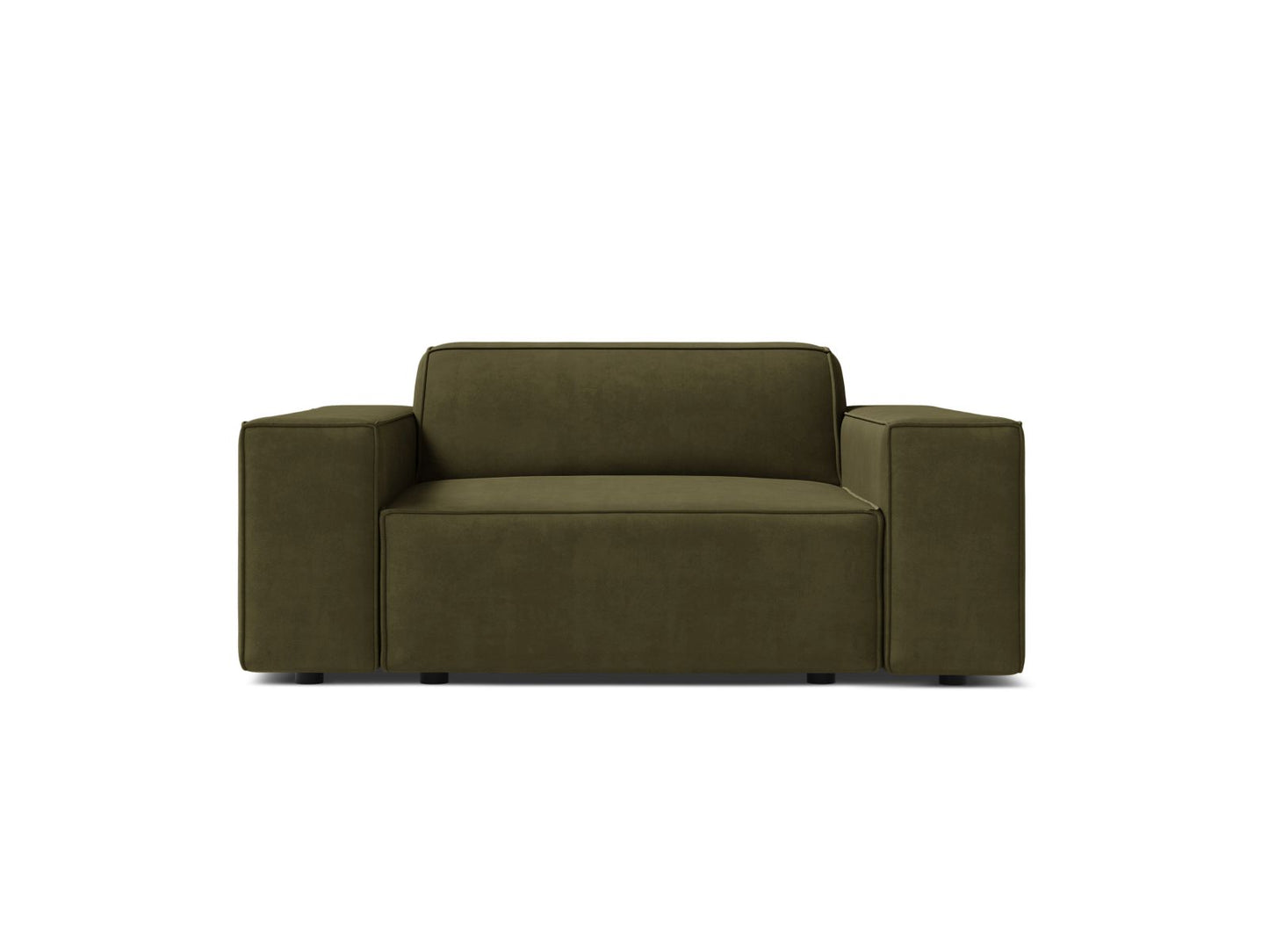 Sessel Samt Schwarz Jodie — Green