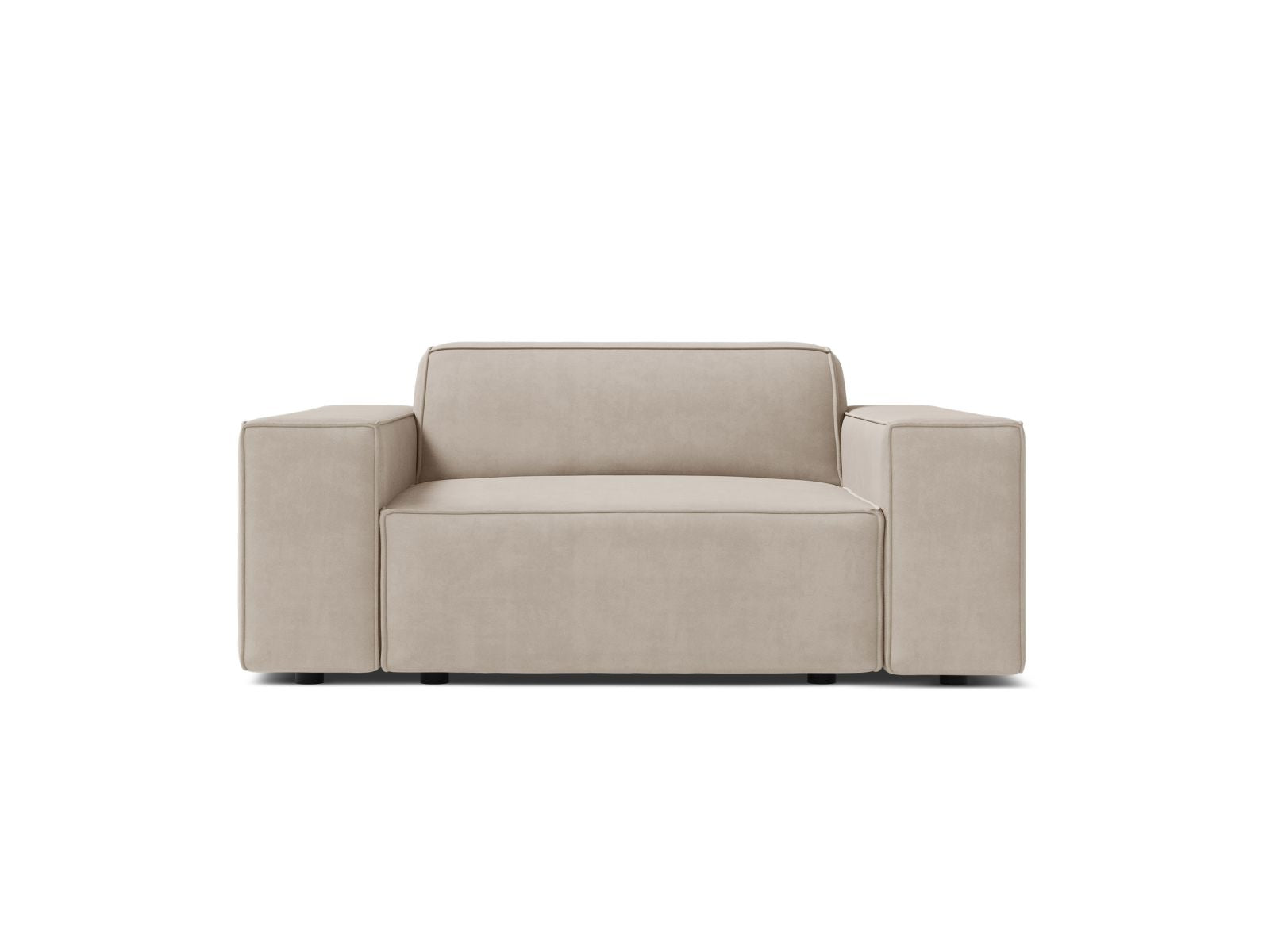 Jodie Armchair, 124x99 cm — Dark Beige