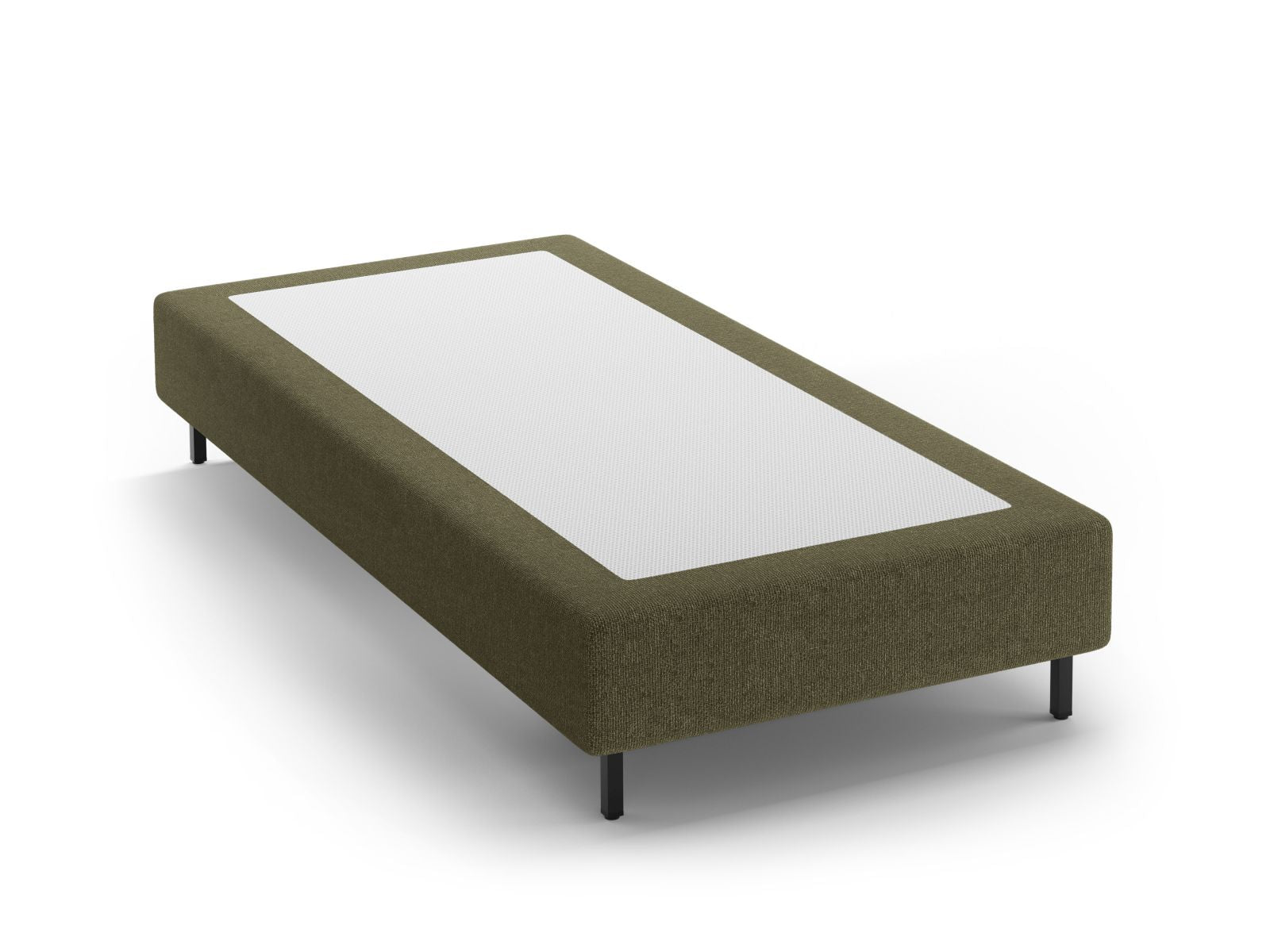 Whale Bed Base — Green / Black Metal