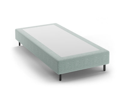 Whale Bed Base — Mint / Black Metal