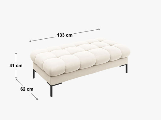 Mamaia Bench, 2 Seats, 133x62 cm