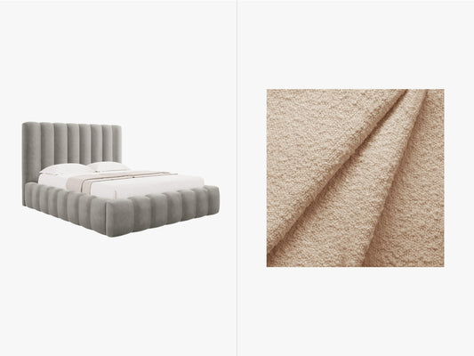 Kelp Storage Bed With Headboard — Beige