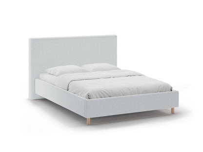 Bett Strukturstoff Anthrazit Eloise — Light Grey