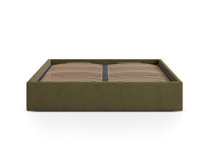 Bett Strukturstoff Anthrazit Susan — Green