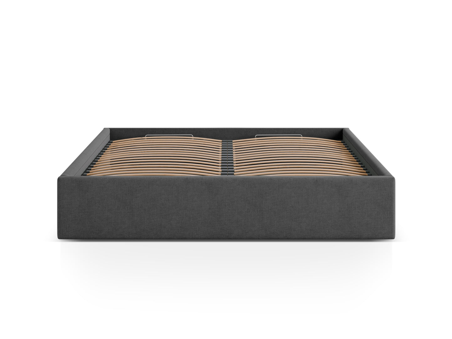 Bett Strukturstoff Anthrazit Susan — Anthracite