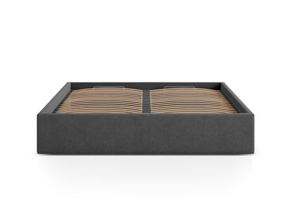 Bett Strukturstoff Anthrazit Susan — Anthracite