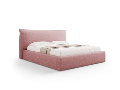 Bett Chenille Dark Blue Kaelle — Pink