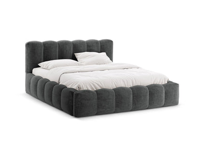 Bett Chenille Beige Lupine — Dark Grey