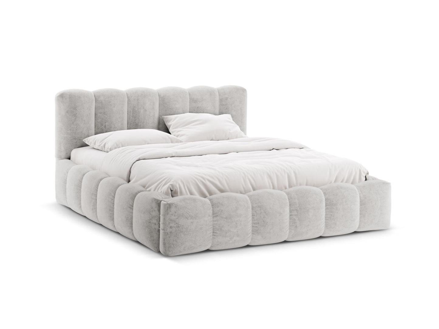 Bett Chenille Beige Lupine — Light Grey