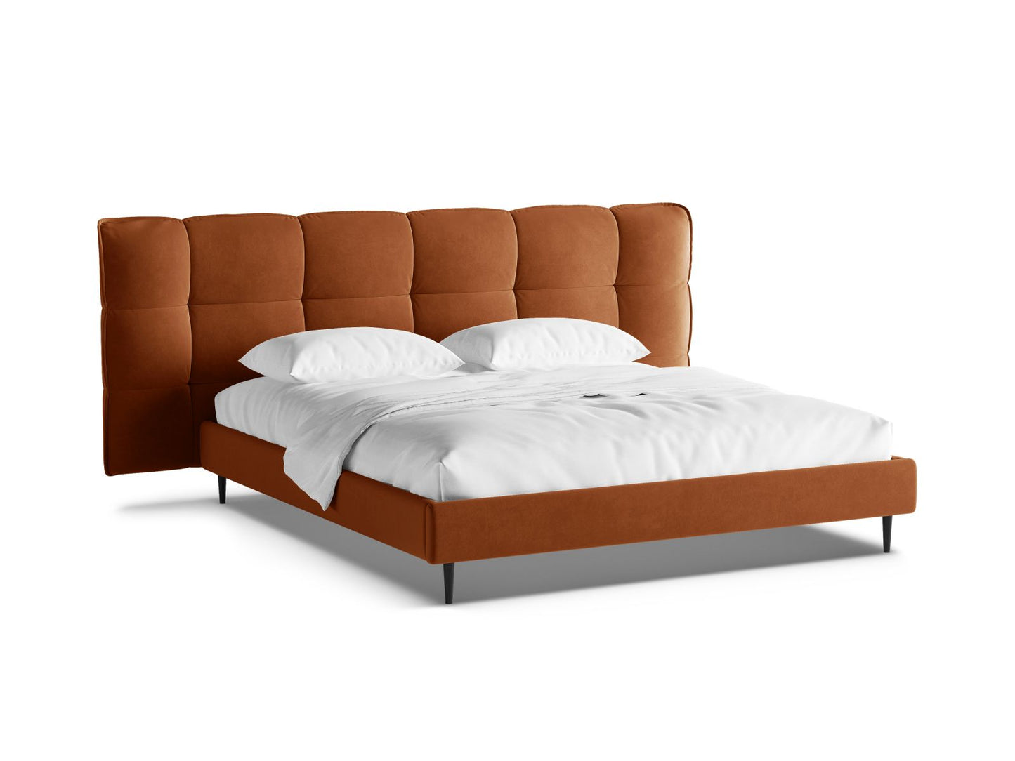 Bett Samt Schwarz Eric — Terracotta