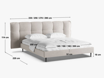 Bett Samt Schwarz Eric — Ansicht 5